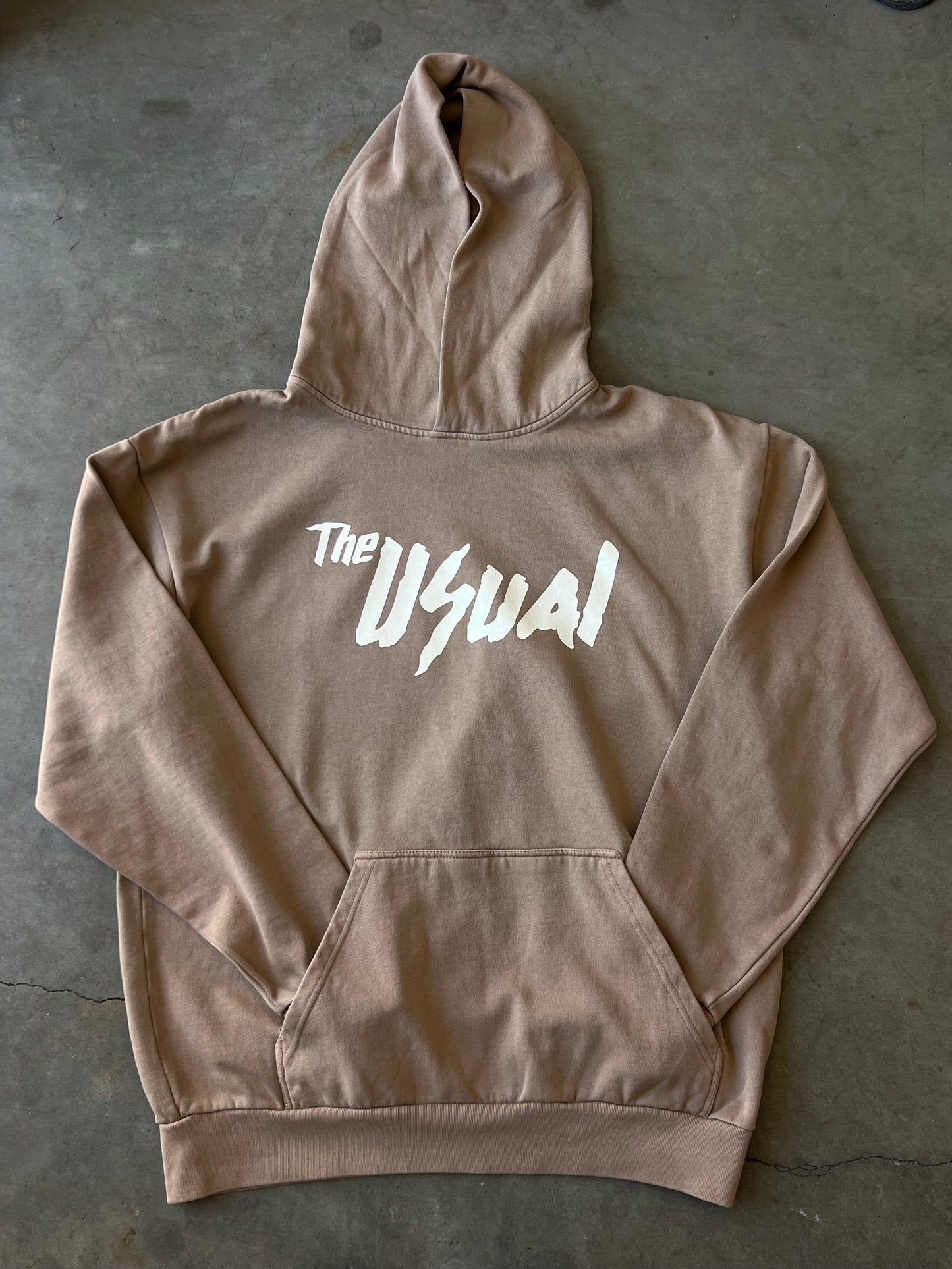 SADDLE BROWN HOODIE